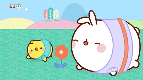 Molang - Dřímající dvůr