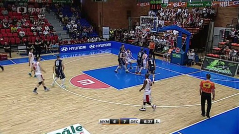 Maxa NBL - ČEZ Basketball Nymburk - BK Děčín