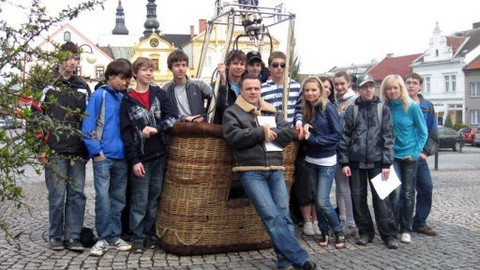 Vzduchoplavec Kráčmera - Nad Českou Třebovou