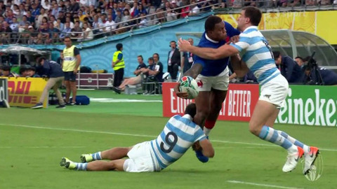 MS v ragby 2019 Japonsko - Francie - Argentina