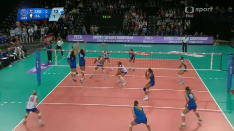 ME ve volejbalu žen 2013 - Srbsko - Itálie