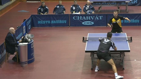Stolní tenis - SKST Baník Havířov - TJ Sokol PP Hradec Králové 2
