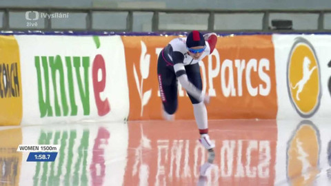 ME v rychlobruslení 2022 Nizozemsko - Závod žen na 1500 m