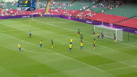 LOH Londýn 2012 - Kamerun - Brazílie