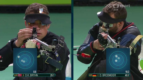 XXXI. letní olympijské hry 2016 Rio de Janeiro - Střelba: libovolná malorážka na 3x40 ran (muži)