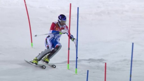 XXII. zimní olympijské hry 2014 Soči - Alpské lyžování: slalom - 2. kolo - muži