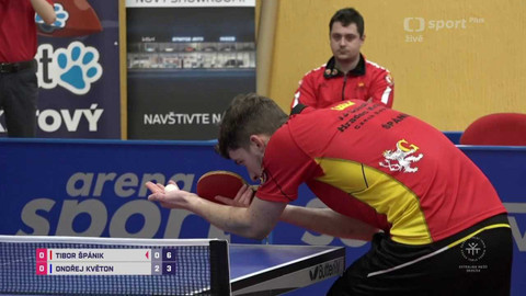 Extraliga stolního tenisu - TJ Sokol PP Hradec Králové - NH Ostrava