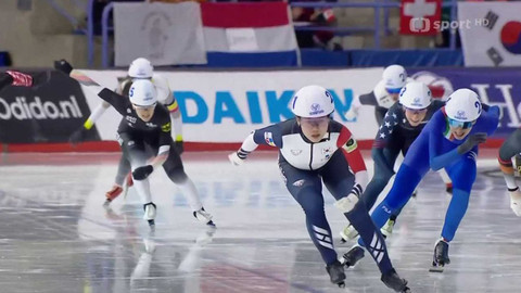 MS v rychlobruslení 2024 Kanada - Semifinále závodů žen a mužů s hromadným startem