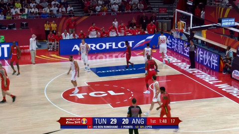 MS v basketbalu 2019 Čína - Tunisko - Angola
