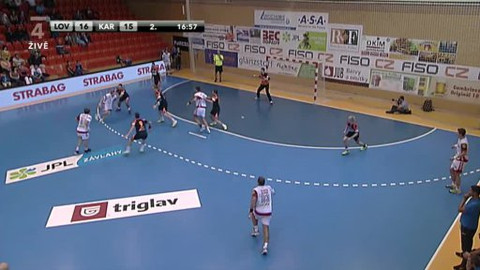 Házená - HK A.S.A. Město Lovosice - HCB OKD Karviná