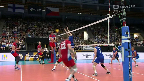 CEV Evropská volejbalová liga mužů - Finsko - Česko