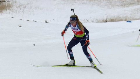 Mistrovství Evropy v biatlonu 2023 Švýcarsko - Stíhací závod žen