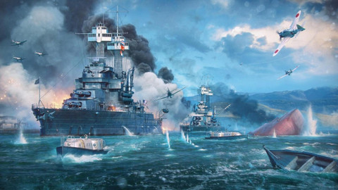 Souboj titánů - 3/4 Obři na moři