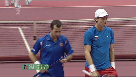 Davis Cup - Česko - Francie