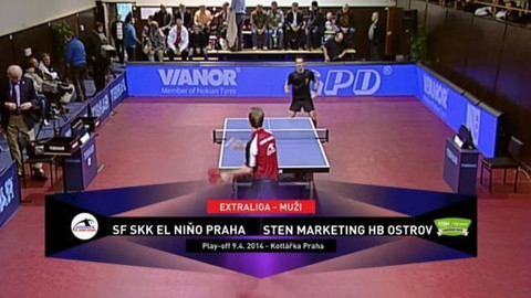 Stolní tenis - El Niňo Praha - StenMarketing HB Ostrov