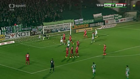 Fotbal - Bohemians Praha 1905 - FC Zbrojovka Brno