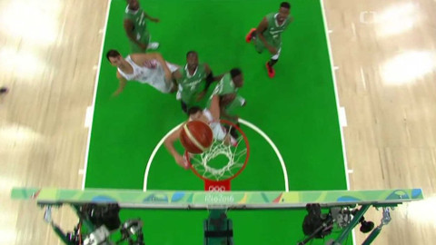 XXXI. letní olympijské hry 2016 Rio de Janeiro - Basketbal: Chorvatsko - Nigérie (muži)