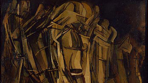 Mistrovská díla - Marcel Duchamp - Smutný mladík ve vlaku