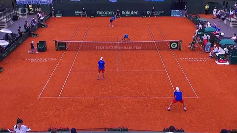 Davis Cup - Argentina - Česko