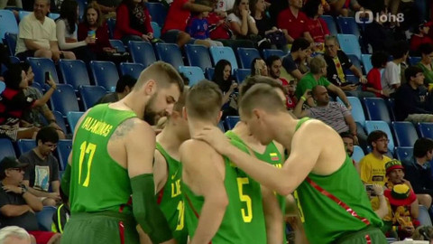 XXXI. letní olympijské hry 2016 Rio de Janeiro - Basketbal: Španělsko - Litva (muži)