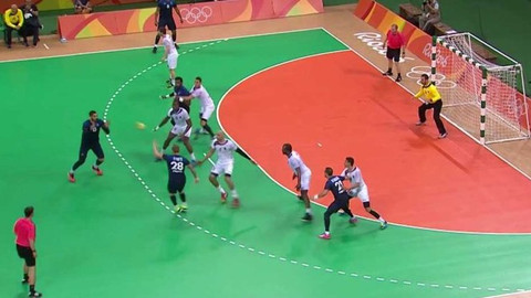 XXXI. letní olympijské hry 2016 Rio de Janeiro - Házená: Katar - Francie (muži)