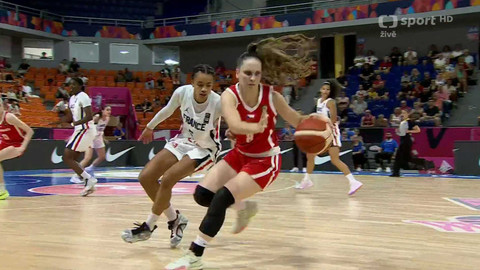 MS v basketbalu U19 2025 Česko - Francie - Česko