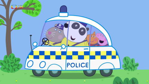 Prasátko Peppa - Policejní auto