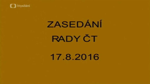 Jednání Rady České televize - 14. jednání Rady ČT v roce 2016