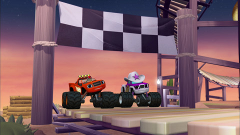 Plamínek a čtyřkoláci - 7/20 Závodní dráha Skákajícího býka