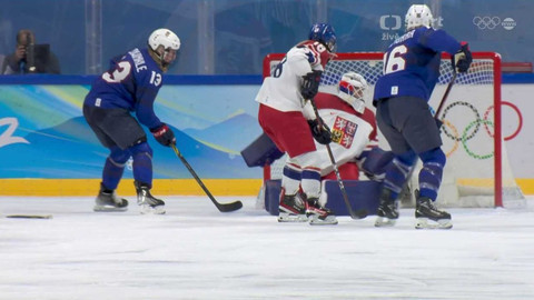 XXIV. zimní olympijské hry 2022 Peking - Hokej: USA - Česko