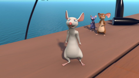 Myší mušketýři - 28/45 Potápěčem proti své vůli