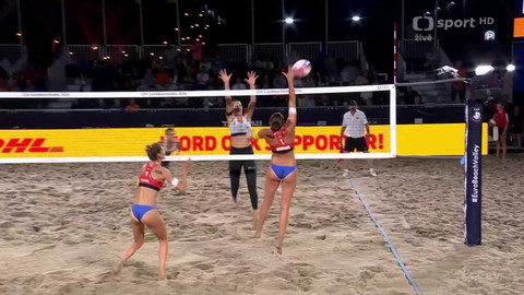 ME v plážovém volejbalu 2024 Nizozemsko - Švýcarsko - Belgie