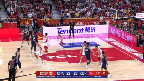 MS v basketbalu 2019 Čína - Čína - Korea