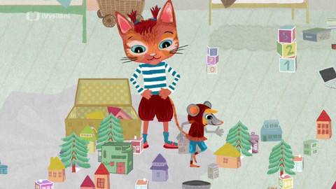 Čeština s Mínou a Týnou - Mína a Týna jdou města