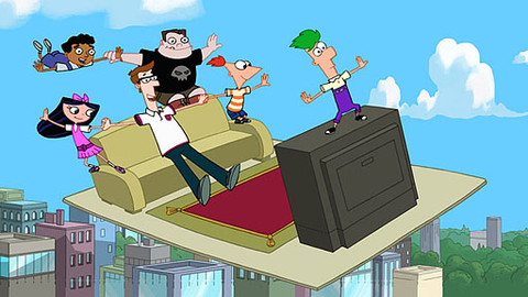 Phineas a Ferb - 6/35 Kendy bez spojení / Let na kouzelném koberci