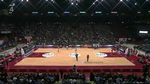 Evropská liga v basketbalu - EA7 - Emporio Armani Milano - Panathinaikos Atény