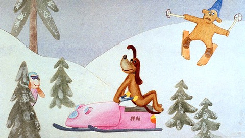 Vilík ucho sem, ucho tam - 10/13 Jak Vilík stavěl sněhuláka