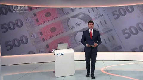 90’ ČT24 - Daňové změny - konec superhrubé mzdy?, podmínky pro cestování po Evropě