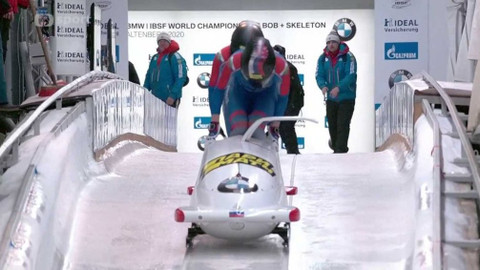 MS v bobech a skeletonu 2020 Německo - 4. jízdy dvojbobu žen