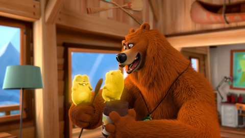 Méďa a lumíci - Lumíci a džus