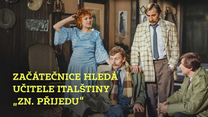 Obrázek pořadu Začátečnice hledá učitele italštiny „Zn. Přijedu“