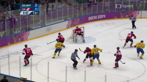 XXII. zimní olympijské hry 2014 Soči - Hokej: Švédsko - Kanada, finále - muži