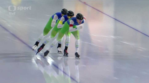 ME v rychlobruslení 2022 Nizozemsko - Sprint družstev žen a stíhací závod družstev mužů