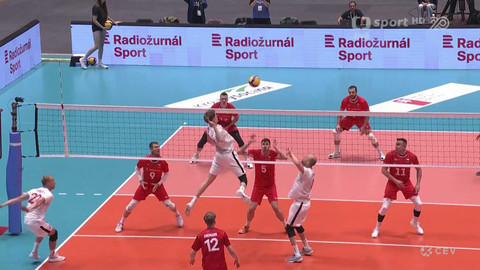 CEV Evropská volejbalová liga mužů - Česko - Dánsko