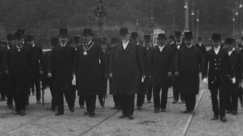 Filmy Jana Kříženeckého - Slavnost otevření nového Čechova mostu