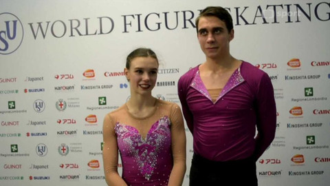 MS v krasobruslení 2018 Itálie - Krátký program sportovních dvojic
