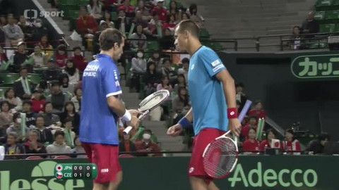 Davis Cup - Japonsko - Česko (čtvrtfinále)