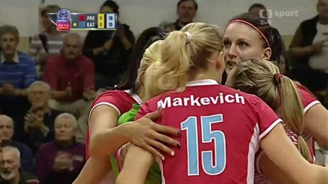 Liga mistrů ve volejbalu - VK AGEL Prostějov - Dinamo Kazaň