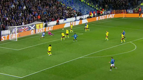 Evropská liga UEFA - Rangers FC - AC Sparta Praha