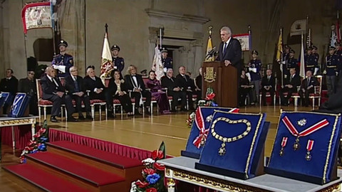 Předávání státních vyznamenání prezidentem republiky - 28. října 2015